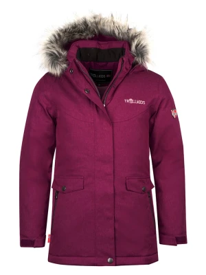 Trollkids Parka "Oslo XT" w kolorze fioletowym rozmiar: 140
