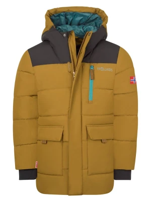 Trollkids Parka "Torsvag" w kolorze jasnobrązowym rozmiar: 110