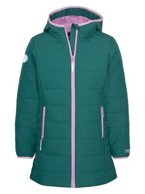 Trollkids Płaszcz zimowy "Stavanger" w kolorze morskim rozmiar: 104