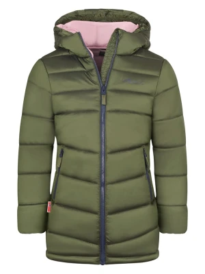 Trollkids Płaszcz zimowy "Trondheim" w kolorze khaki rozmiar: 152