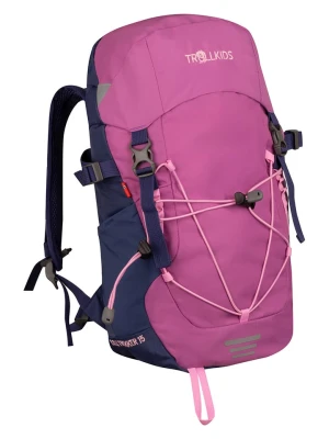 Trollkids Plecak turystyczny "Fjell Trekker 15" w kolorze różowym - 24 x 35 x 14 cm rozmiar: onesize