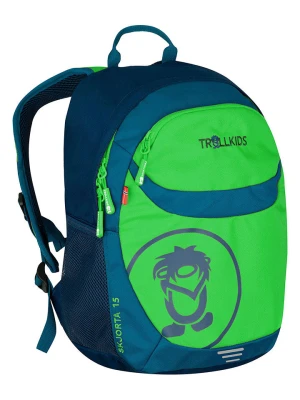 Trollkids Plecak w kolorze zielono-granatowym - 15 l rozmiar: onesize