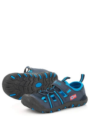 Trollkids Półsandały "Sandefjord" w kolorze granatowo-błękitnym rozmiar: 35