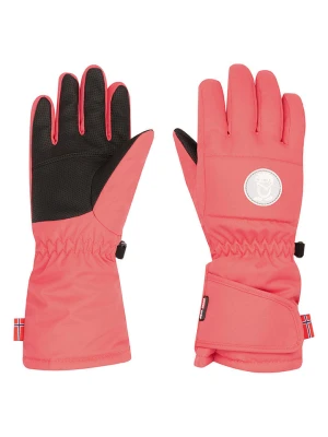 Trollkids Rękawiczki funkcyjne "Nervik" w kolorze koralowym rozmiar: 6