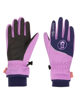 Trollkids Rękawiczki funkcyjne "Trolltunga" w kolorze fioletowym rozmiar: 5
