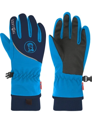 Trollkids Rękawiczki funkcyjne "Trolltunga" w kolorze niebiesko-granatowym rozmiar: 7