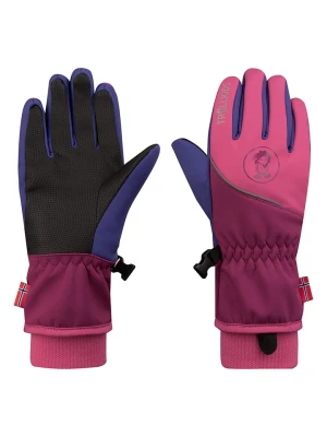 Trollkids Rękawiczki funkcyjne "Trolltunga" w kolorze różowym rozmiar: 4