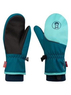 Trollkids Rękawiczki funkcyjne "Trolltunga" w kolorze turkusowym rozmiar: 3