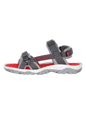 Trollkids Sandały "Oslofjord" w kolorze szarym rozmiar: 36