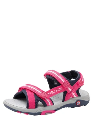 Trollkids Sandały "Preikestolen" w kolorze różowym rozmiar: 36