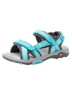 Trollkids Sandały "Preikestolen" w kolorze turkusowym rozmiar: 29