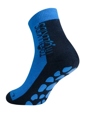 Trollkids Skarpety antypoślizgowe "Kids" w kolorze niebieskim rozmiar: 27-30