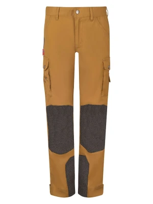 Trollkids Spodnie funkcyjne "Hammerdalen" w kolorze jasnobrązowym rozmiar: 158