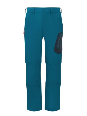 Trollkids Spodnie funkcyjne Zip-Off "Preikestolen Double Zip-Off" w kolorze niebieskim rozmiar: 110