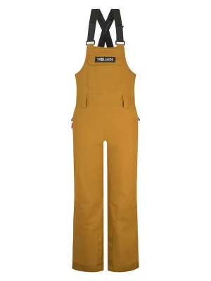 Trollkids Spodnie narciarskie "Eikedalen" w kolorze jasnobrązowym rozmiar: 152