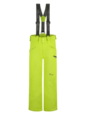 Trollkids Spodnie narciarskie "Kongsberg" w kolorze zielonym rozmiar: 104