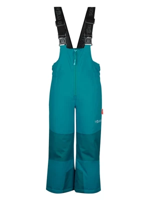 Trollkids Spodnie narciarskie "Nordkapp" w kolorze turkusowym rozmiar: 104