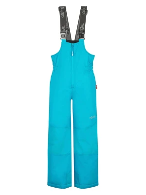 Trollkids Spodnie narciarskie "Nordkapp" w kolorze turkusowym rozmiar: 110