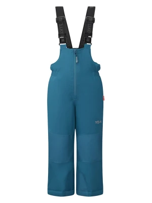 Trollkids Spodnie narciarskie "Nordkapp" w kolorze turkusowym rozmiar: 98