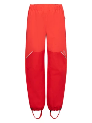 Trollkids Spodnie przeciwdeszczowe "Lofoten" w kolorze czerwonym rozmiar: 92
