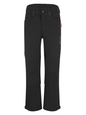 Trollkids Spodnie softshellowe "Femund" w kolorze czarnym rozmiar: 104
