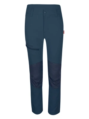 Trollkids Spodnie softshellowe "Lysefjord XT" w kolorze granatowym rozmiar: 98