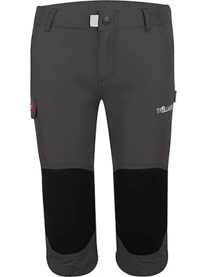 Trollkids Spodnie trekkingowe "Hammerfest" w kolorze szarym rozmiar: 104