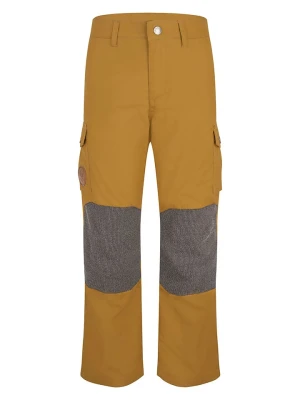 Trollkids Spodnie trekkingowe "Trollheimen" w kolorze jasnobrązowym rozmiar: 98