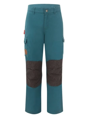 Trollkids Spodnie trekkingowe "Trollheimen" w kolorze morskim rozmiar: 110