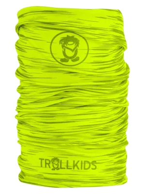 Trollkids Szal-koło "Troll" w kolorze jaskrawozielonym rozmiar: onesize