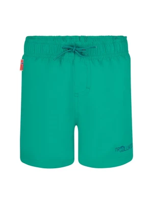 Trollkids Szorty kąpielowe "Balestrand" w kolorze zielonym rozmiar: 164
