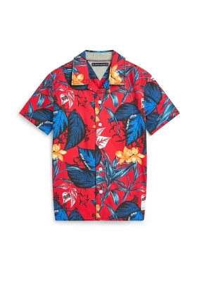 Tropikalna koszula z krótkim rękawem Tommy Hilfiger