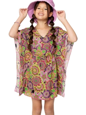 Tropikalny Bukiet Kimono Dziewczynka Dzieci 4Giveness