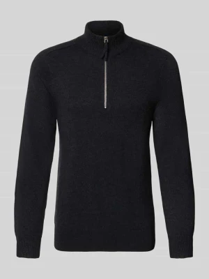 troyer o kroju regular fit z czystego kaszmiru FTC Cashmere Ciemnoszary