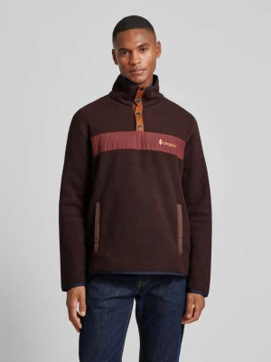 Troyer o kroju regular fit z krótkim zapięciem na zatrzask model „TECA” Cotopaxi