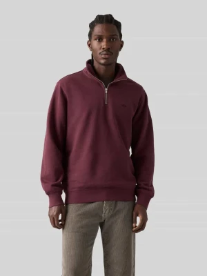 Troyer o kroju relaxed fit z czystej bawełny z wyhaftowanym logo Levi's Bordowy