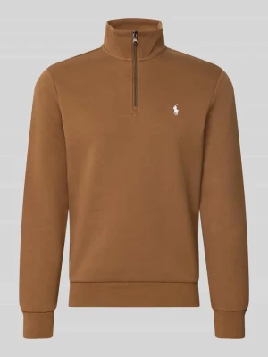 Troyer o kroju relaxed fit z mieszanki bawełny Polo Ralph Lauren Średniobrązowy