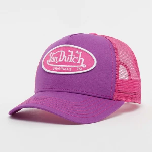 Von Dutch Originals Trucker Boston uniseks Czapki fioletowy rozmiar Akcesoria