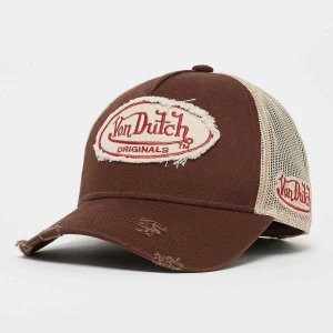 Von Dutch Originals Trucker Kalmar uniseks Czapki brązowy rozmiar Akcesoria