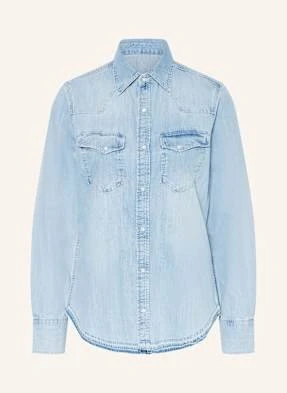 True Religion Bluzka Jeansowa blau