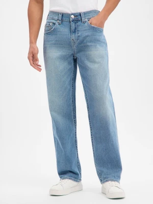 True Religion Dżinsy - Bobby Relaxed Baggy Mężczyźni Bawełna niebieski,