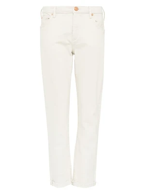 True Religion Dżinsy "Liv" - Relaxed skinny fit - w kolorze białym rozmiar: W30