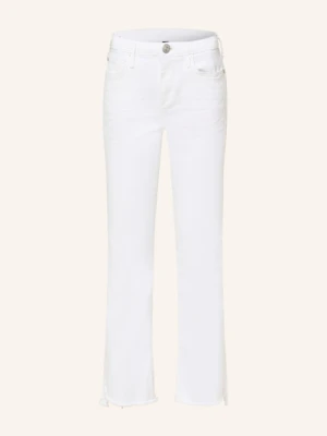 True Religion Jeansy Flare Halle Kick Flare weiss