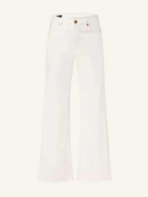 True Religion Jeansy Flare Mija weiss