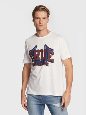 True Religion T-Shirt 106316 Biały Regular Fit