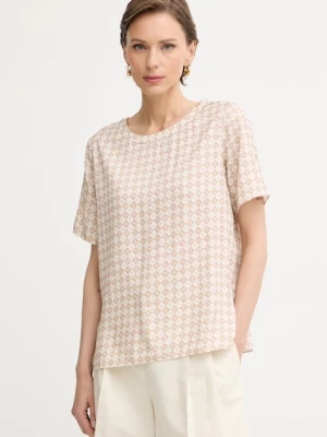 Trussardi bluzka damska z wiskozy