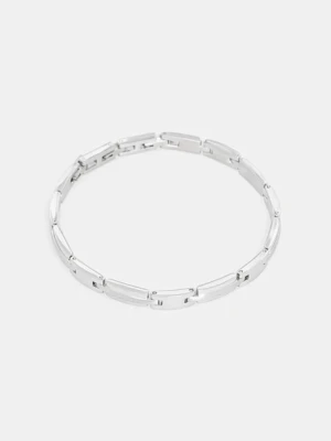 Trussardi bransoletka srebrny