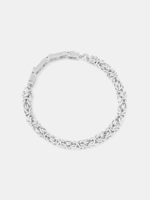 Trussardi bransoletka męska ze stali nierdzewnej T-STEEL