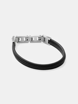 Trussardi bransoletka skórzana T-LEATHER męska TJAXZ03