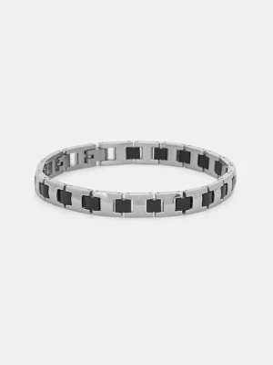 Trussardi bransoletka T-STEEL srebrny